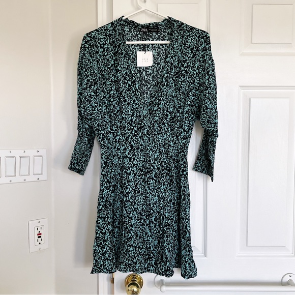 Zara Leopard Print Dress - Picture 1 of 4